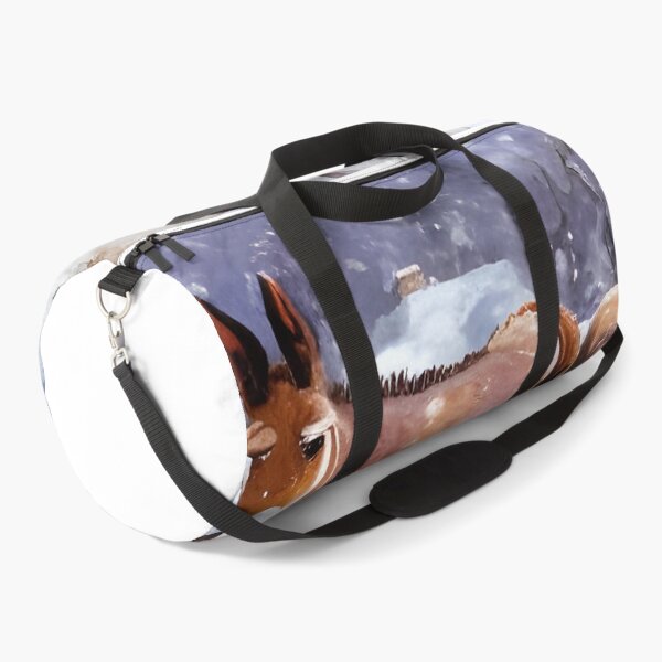 Item preview, Donkeys In The Snow designed and sold by Paw's Arts.