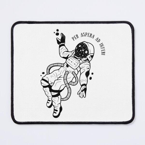 Item preview, Per Aspera Ad Inferi - Spaceman Design designed and sold by CharlottesArtz.