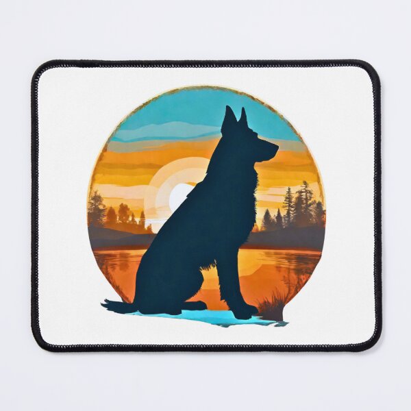 Item preview, German Shepherd Vintage Sunset designed and sold by Fredster1966.