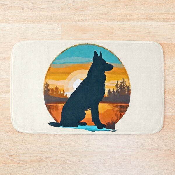 Item preview, German Shepherd Vintage Sunset designed and sold by Fredster1966.