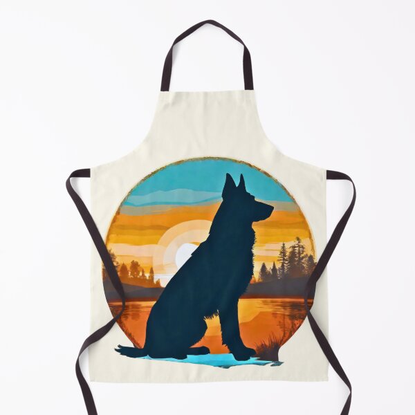 Item preview, German Shepherd Vintage Sunset designed and sold by Fredster1966.