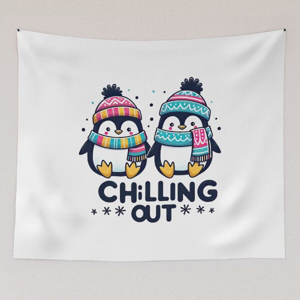 Item preview, Penguins' Winter Fun designed and sold by MAPDDesigns.
