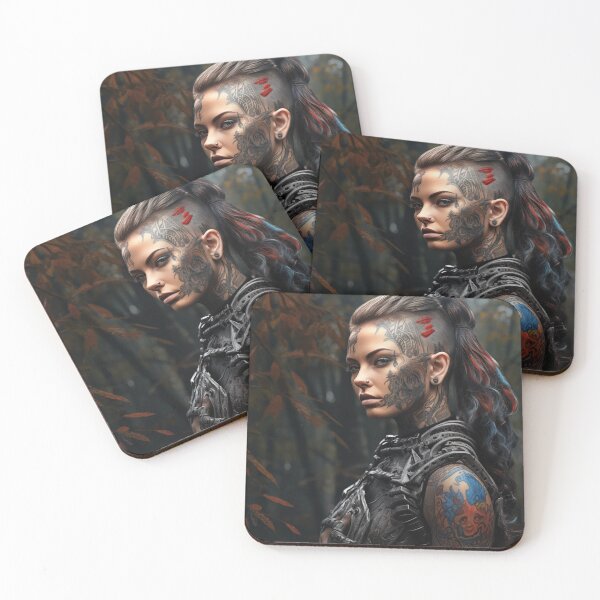 Item preview, Cyber army lady  designed and sold by freddyaiart.