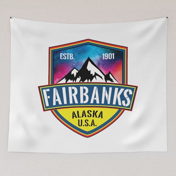 Artikelvorschau, Fairbanks Alaska entworfen und verkauft von DESTINATIONS DECAL.
