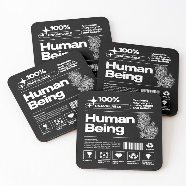 Item preview, Human Being 100% Unavailable designed and sold by adoredigitals.