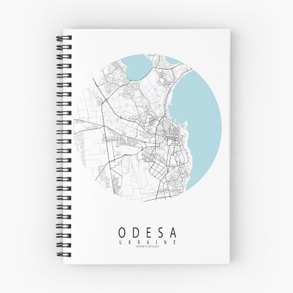 Item preview, Odesa City Map of Ukraine - Circle designed and sold by deMAP.
