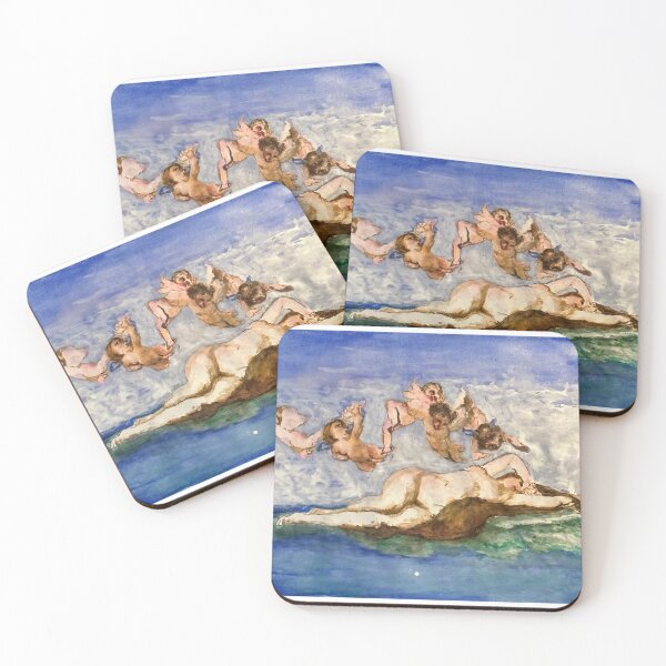 Item preview, Hey Venus get off my cloud! Fruitcake does Renaissance  Sandro Botticelli  designed and sold by Art by Fruitcake.