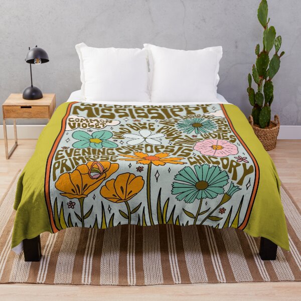 Item preview, Mississippi Wildflowers designed and sold by doodlebymeg.