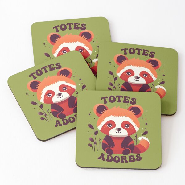 Item preview, Totes Adorbs - Red Panda Kawaii 1960s Hippie Vintage  designed and sold by GVRDesign.