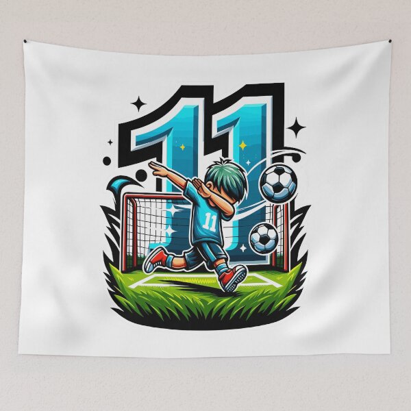 Item preview, 11 Year Old Young Football Birthday Idea designed and sold by druckfun.