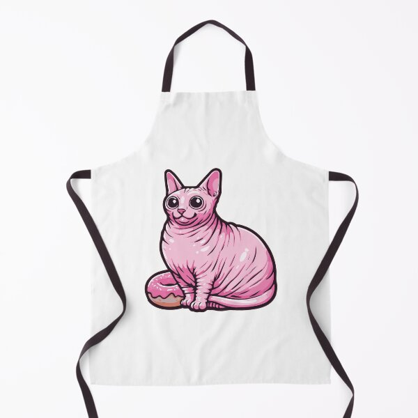 Item preview, Plump Hairless Cat's Donut Delight designed and sold by WeirdDemonGames.
