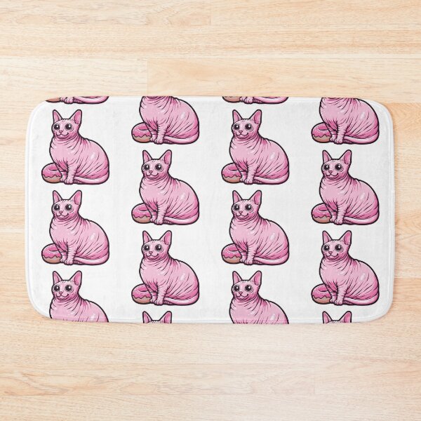Item preview, Plump Hairless Cat's Donut Delight designed and sold by WeirdDemonGames.