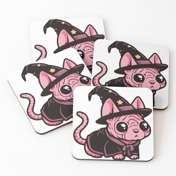 Item preview, Hairless Cat, the Dark Wizard designed and sold by WeirdDemonGames.