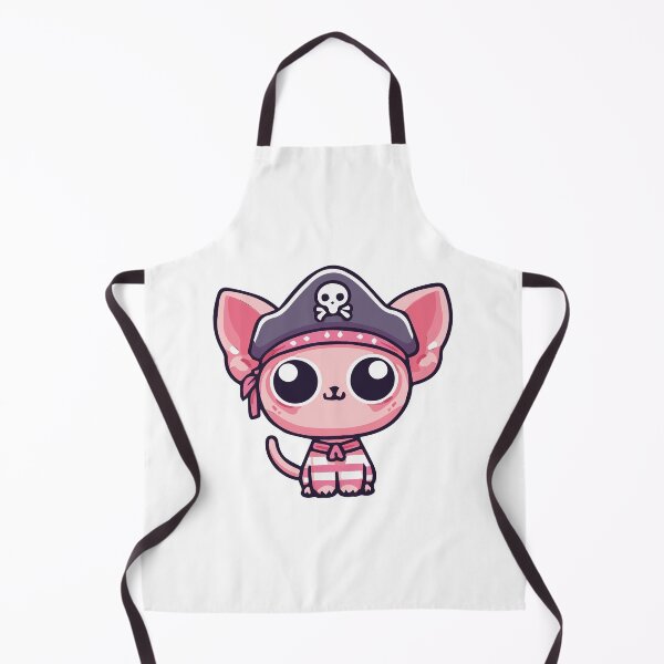 Item preview, Hairless Cat, the Pirate First Mate designed and sold by WeirdDemonGames.