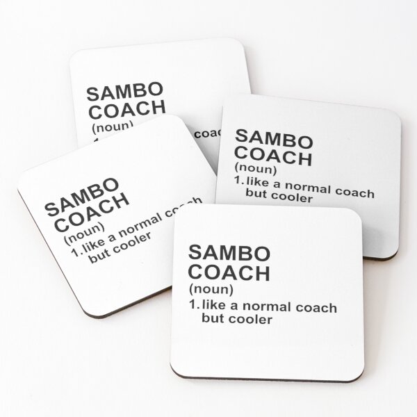 Item preview, Sambo Coach Definition - Like A Normal Coach But Cooler designed and sold by GymWearDepot.
