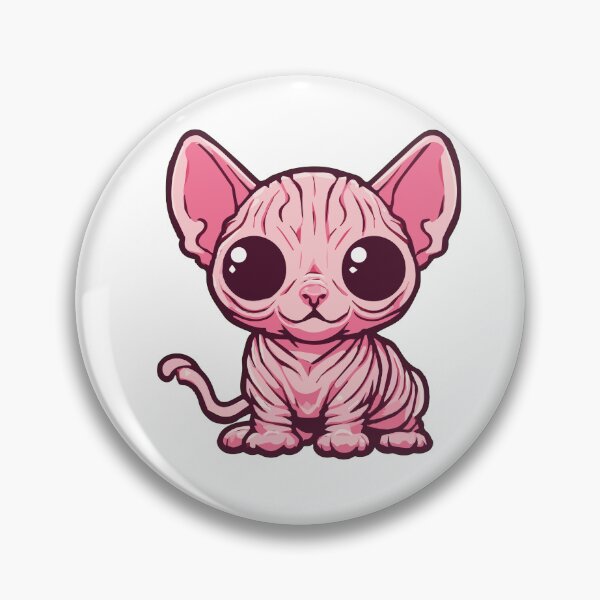 Item preview, Ultra Wrinkly Baby Hairless Cat designed and sold by WeirdDemonGames.