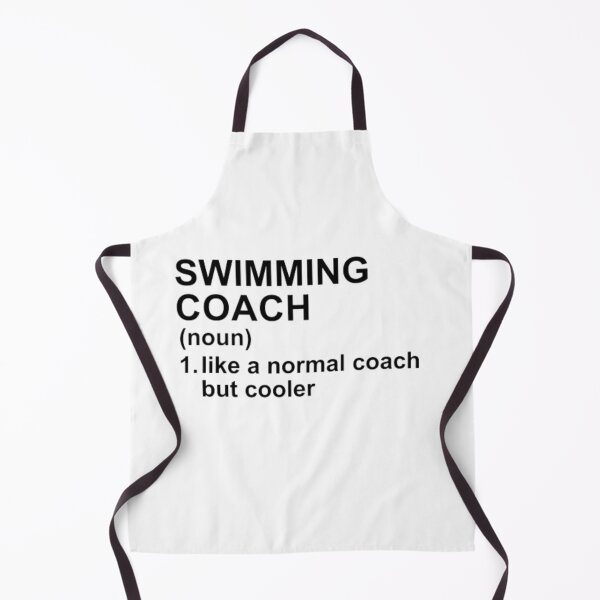 Item preview, Swimming Coach Definition - Like A Normal Coach But Cooler designed and sold by GymWearDepot.