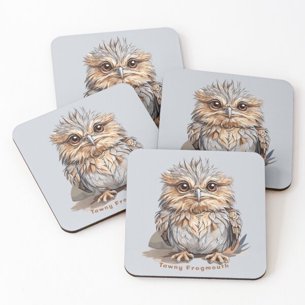 Item preview, Charming Tawny Frogmouth  designed and sold by MvuuStudio.