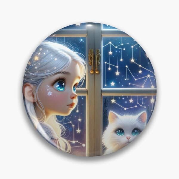 Item preview, Luna And The Mooncat designed and sold by DronzaX.