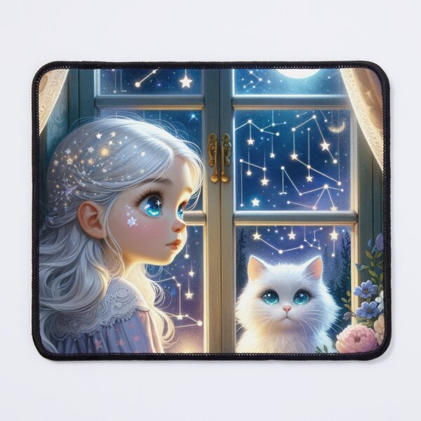 Item preview, Luna And The Mooncat designed and sold by DronzaX.