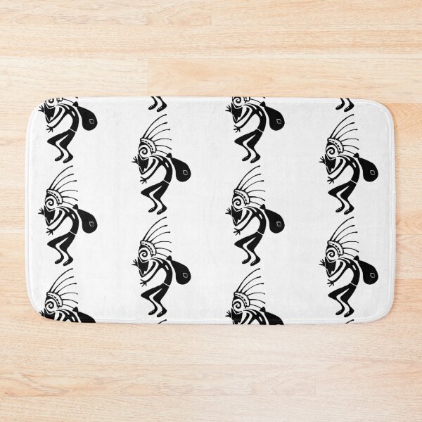 Item preview, Kokopelli Santa black designed and sold by nogamax.