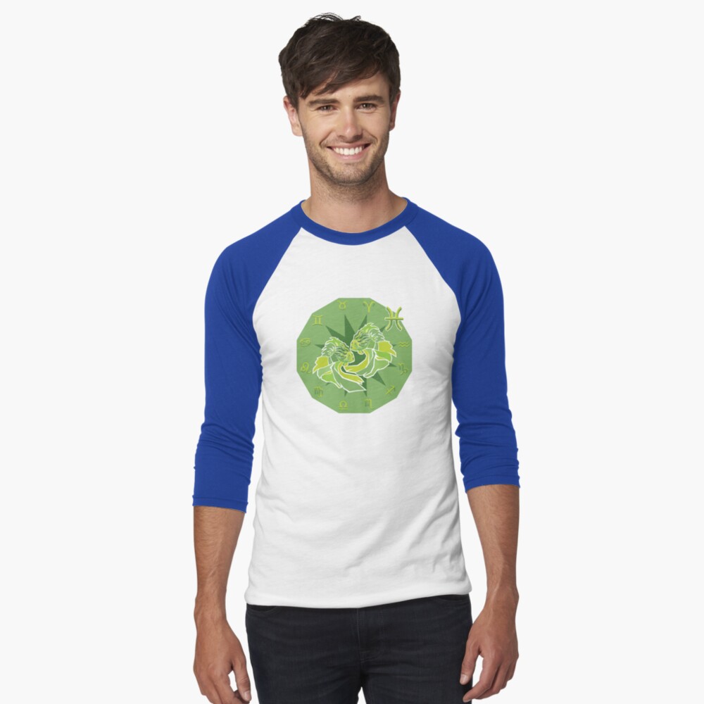 Item preview, Baseball ¾ Sleeve T-Shirt designed and sold by Zodiaconographz.