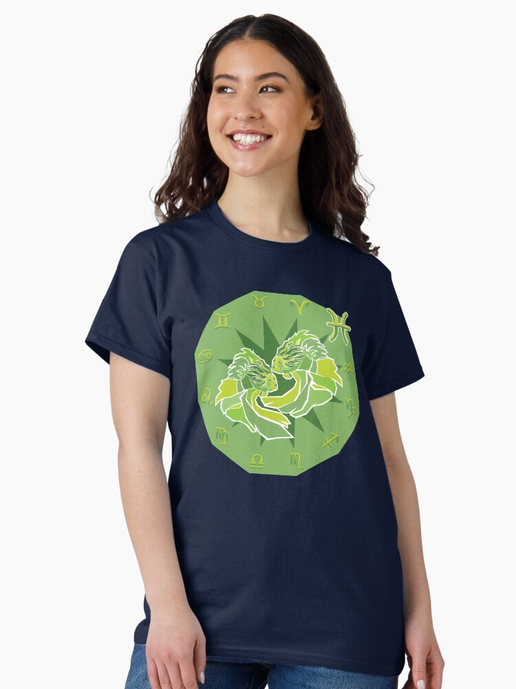 Thumbnail 1 of 7, Classic T-Shirt, Pisces Dodecagon1 designed and sold by Zodiaconographz.
