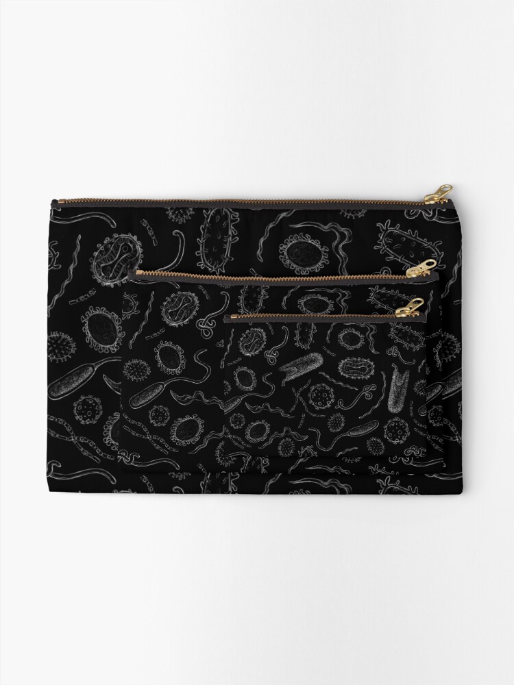 Alternate view of Deadly Diseases Zipper Pouch