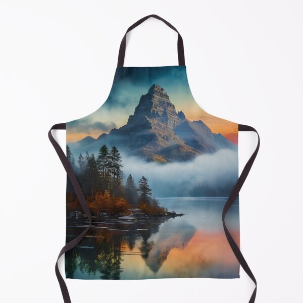 Item preview, Misty Mountain Sunset designed and sold by tobyheward.