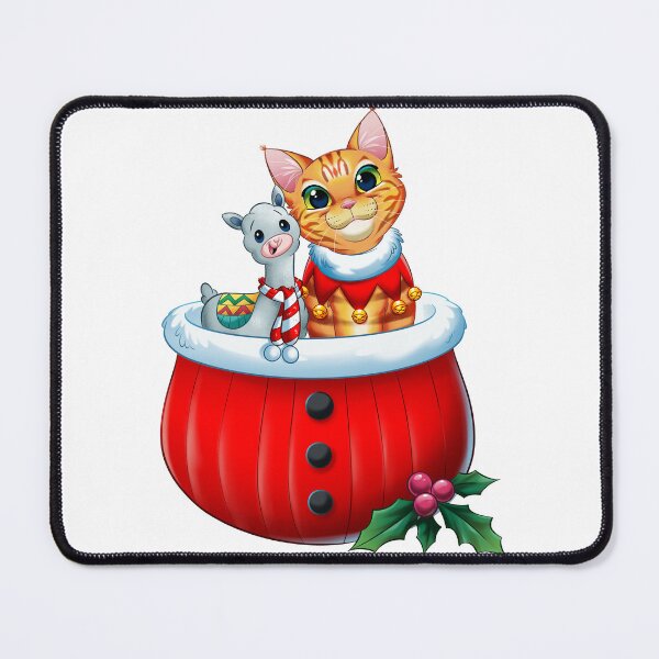 Item preview, JoJo & No Drama Christmas Basket designed and sold by tigerjojo.