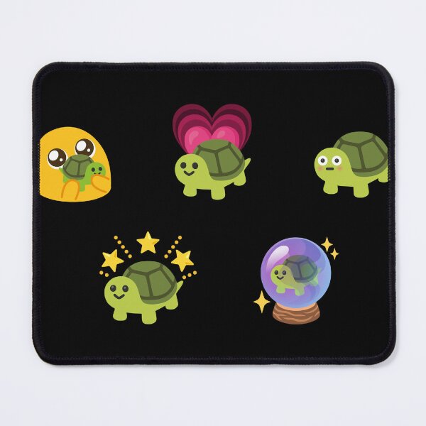 Item preview, Turtle Emoji Meme Pack of 5 designed and sold by Culture-Corner.