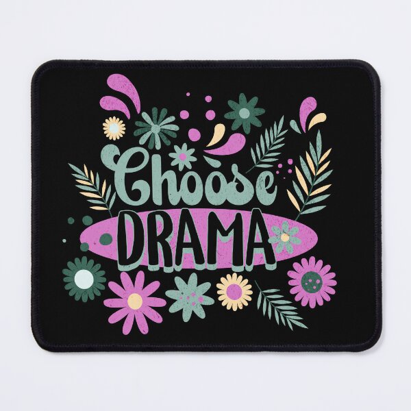 Item preview, Choose drama - drama queen designed and sold by EvergreenWhimsy.