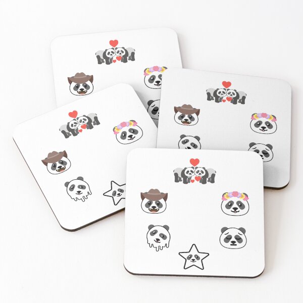 Item preview, Panda Emoji Meme Pack of 6 designed and sold by Culture-Corner.