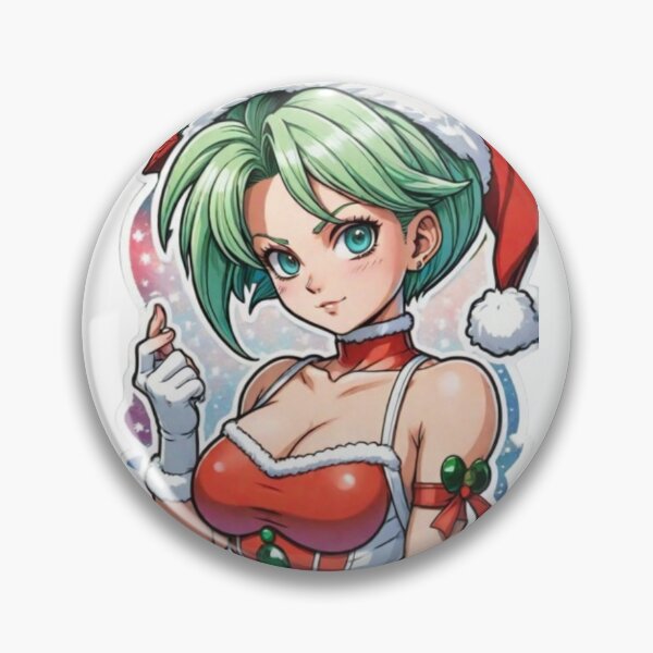 Item preview, Bulma Cute Christmas Outfit designed and sold by BlueJacketSword.