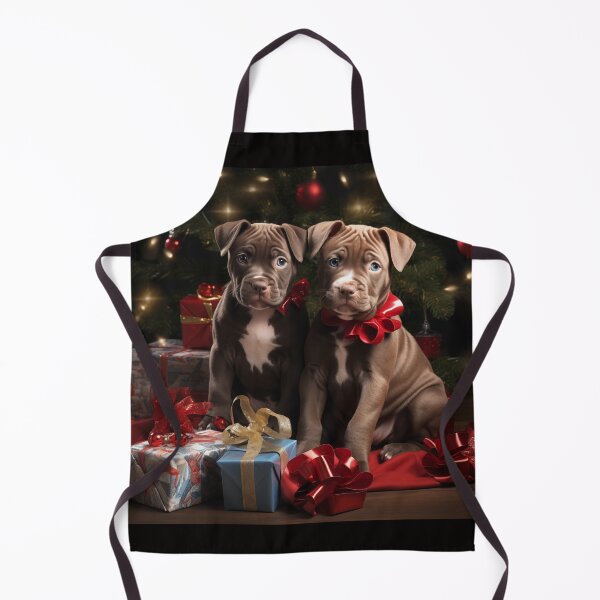Item preview, Christmas Pitt Bull Puppies designed and sold by Samuelsboro.