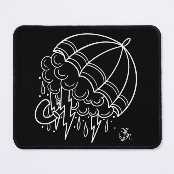 Item preview, American traditional umbrella with storm flash. designed and sold by ReaperRoseCo.