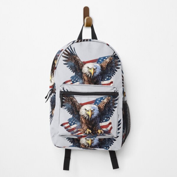 Item preview, Patriotic Eagle with Stars and Sripes designed and sold by AmericaFreedom.