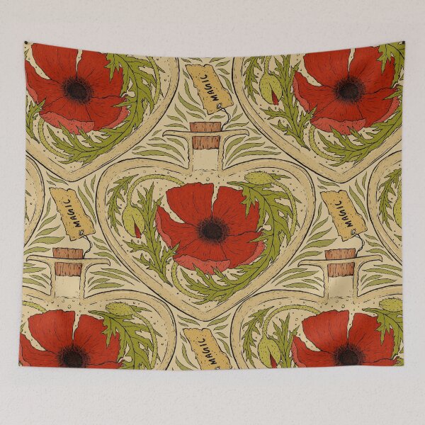 Item preview, Poppy Flower: Magic Love Potion for Valentine's Day designed and sold by rnmarts.
