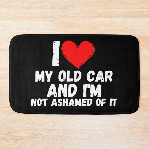 Item preview, I love My Old Car and  i'm not ashamed of it - a perfect symbol for anyone who loves another person designed and sold by Bielecki-es.