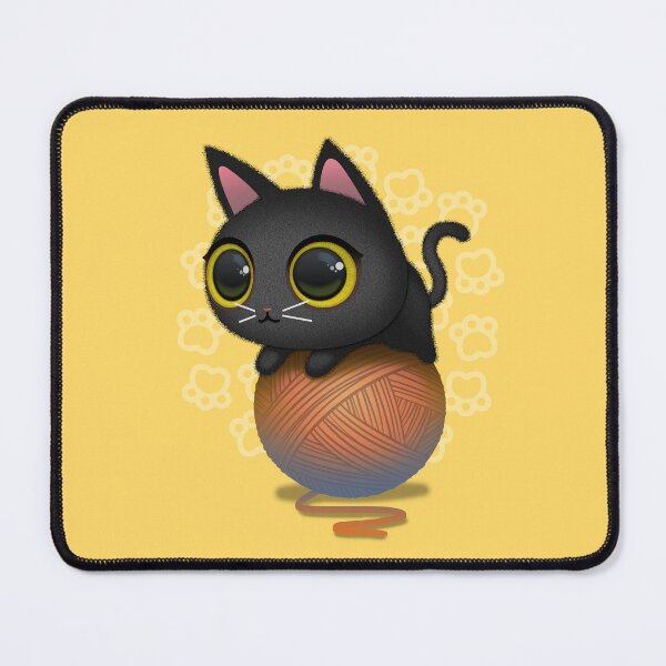 Item preview, black cat designed and sold by poopfox.