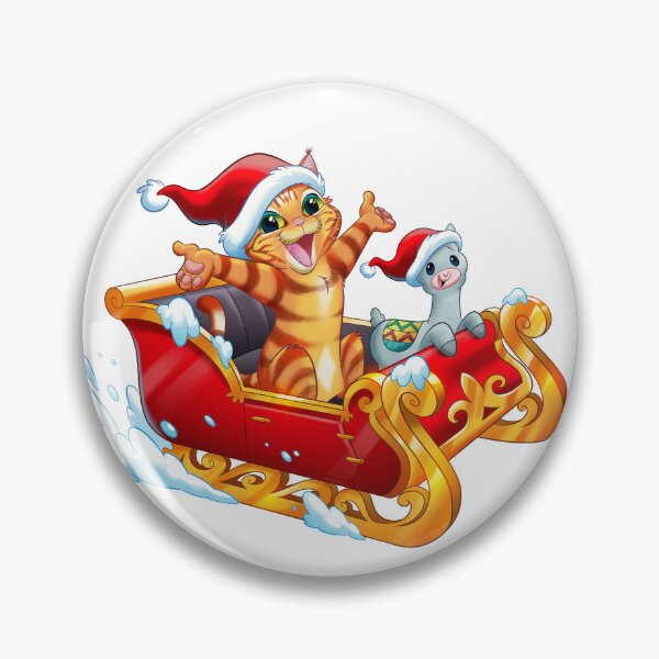 Item preview, JoJo & No Drama Christmas Sleigh Ride designed and sold by tigerjojo.