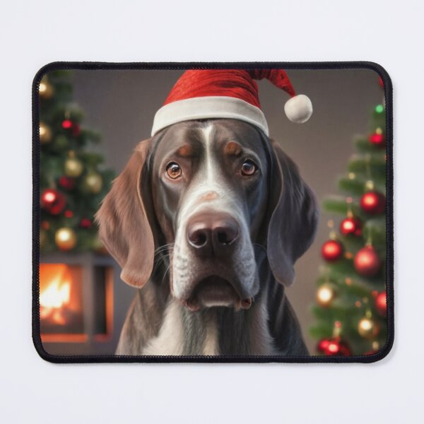 Item preview, Wirehaired Pointer, Drahthaar Dog Christmas  designed and sold by VividPrints Store (+7k ⭐⭐⭐⭐⭐).