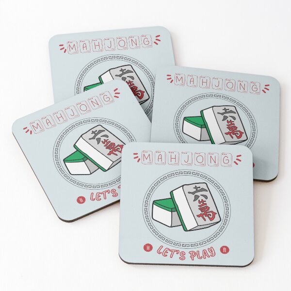 Item preview, Mahjong tiles, let's play mahjong designed and sold by Shadyfruit.