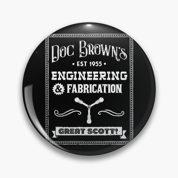 Item preview, Back to the Future - Doc Browns Engineering and Fabrication designed and sold by IfDesignGroup.