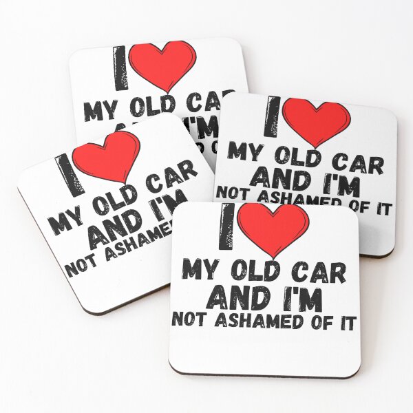 Item preview, I love My Old Car and i'm not ashamed of it - a perfect symbol for anyone who loves another person designed and sold by Bielecki-es.
