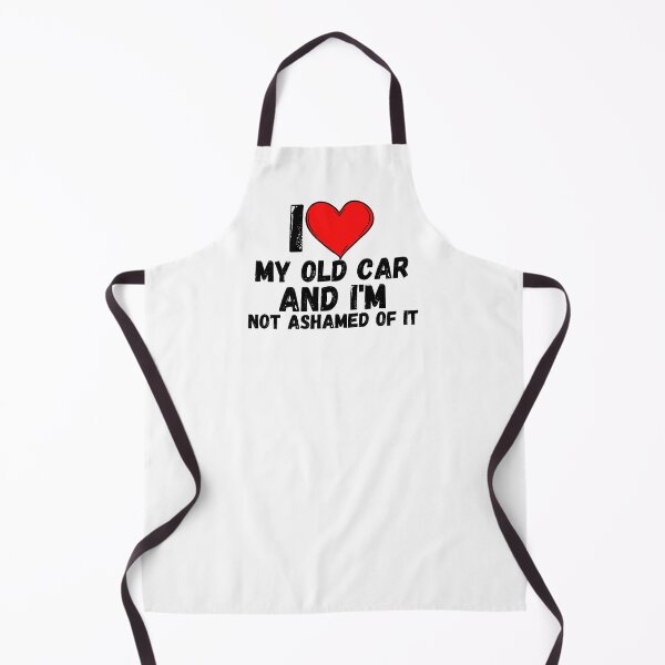 Item preview, I love My Old Car and i'm not ashamed of it - a perfect symbol for anyone who loves another person designed and sold by Bielecki-es.