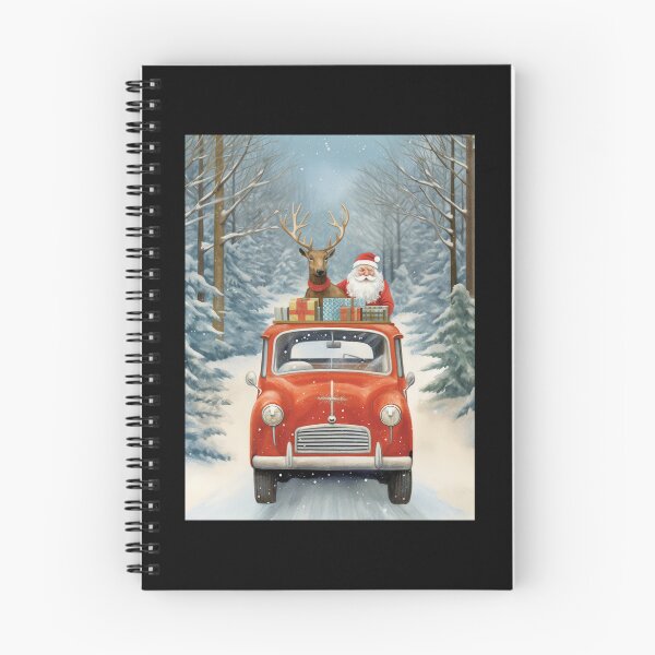 Item preview, Rudolph And Santa Claus In Red Car designed and sold by ErdmanBerge.