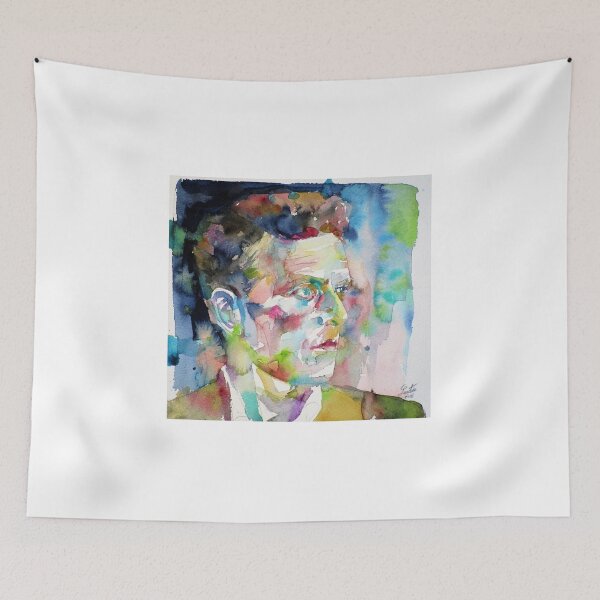 Item preview, LUDWIG WITTGENSTEIN - watercolor portrait.6 designed and sold by lautir.