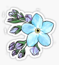 Forget Me Not: Stickers | Redbubble