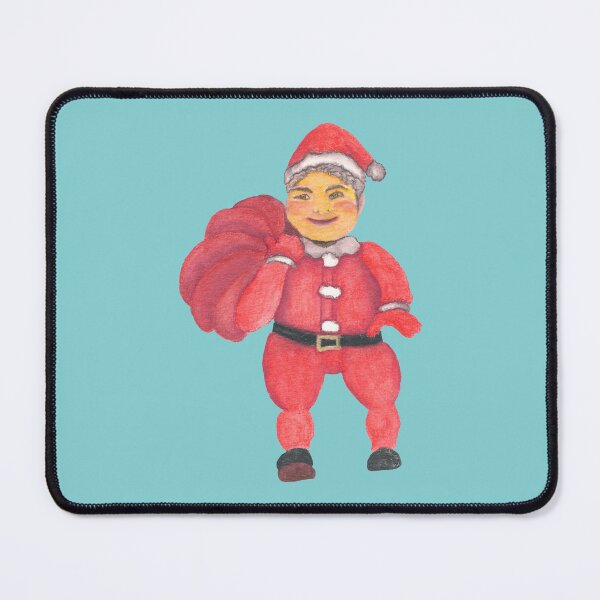 Item preview, Christmas Elf on Turquoise designed and sold by STHoganArtist.